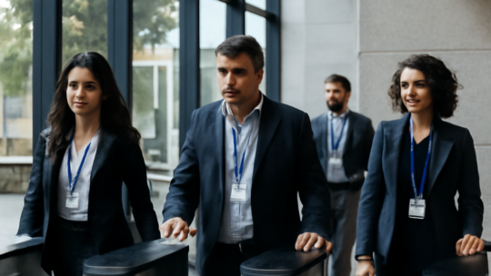 Controle de acesso em empresas em crescimento: como combinar biometria, reconhecimento facial e portaria humana sem perder agilidade