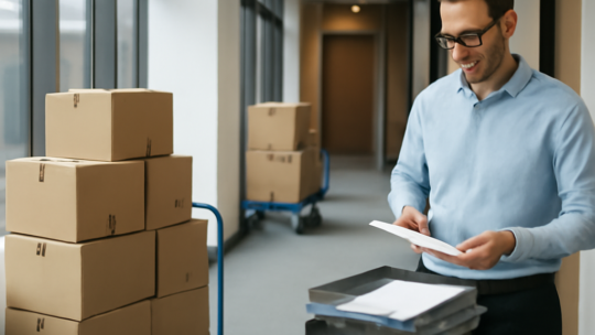 Logística interna em empresas em crescimento: como acelerar o fluxo de materiais e documentos sem perder rastreabilidade